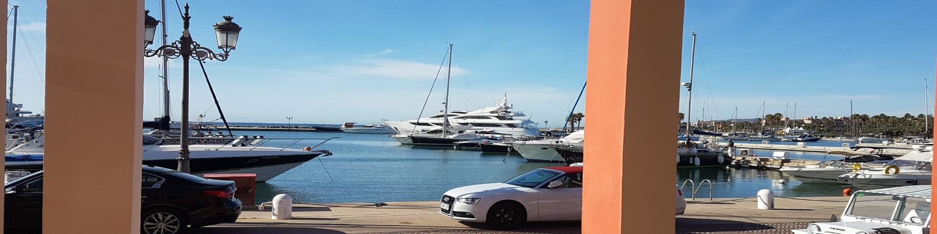View out to the Sotogrande Marina