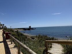 The promenade outside la sal