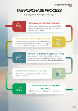 The Purchase Procees - infographic of the purchase process
