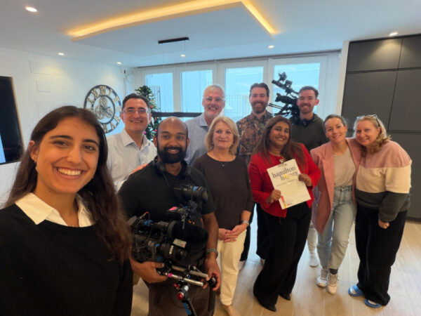 Sun Sea and Selling hOuses - Filming the Hamiltons